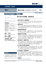 钢铁行业周报：限产尚不及预期，钢价承压