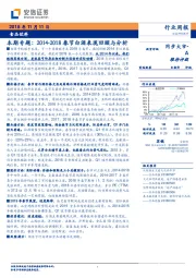 食品饮料本期专题：2014-2018春节白酒表现回顾与分析