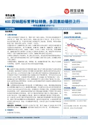 有色金属周报：KCC因铀超标暂停钴销售，多因素助锡价上行