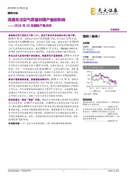 2018年10月钢铁产量点评:高度关注空气质量对钢产量的影响