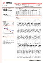 电力设备新能源第46周周报：钢价预期下行，风电中游历史性拐点，电动车仍优选龙头