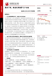 基础化工行业2019年度策略：聚焦下游，甄选逆周期景气产业链