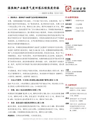 煤炭行业周报：煤焦钢产业链景气度回落压制焦炭价格