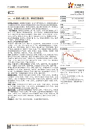 化工行业研究周报：VA、VE继续大幅上涨，原油加速急跌