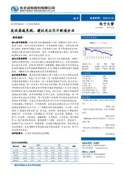 电子行业动态报告：发改委减免税，建议关注芯片制造企业