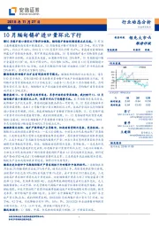 锡行业动态分析：10月缅甸锡矿进口量环比下行