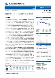 汽车行业深度报告:乘用车行业暂时承压,A0级纯电动将成为新能源增长主力