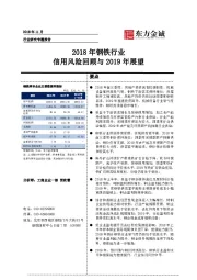 2018年钢铁行业：信用风险回顾与2019年展望