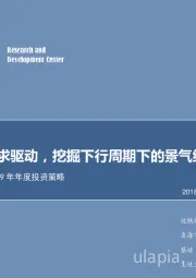 计算机行业2019年年度投资策略:政策与需求驱动,挖掘下行周期下的景气细分