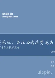 2019年商贸零售行业投资策略：可选消费承压，关注必选消费龙头