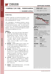 纺织服装行业周观点：雨雪降温天气终于来袭， 冬装库存快速降低