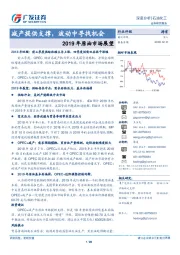 石油化工行业深度分析：2019年原油市场展望：减产提供支撑，波动中寻找机会