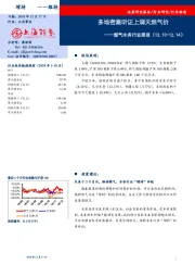 燃气水务行业周报：多地密集听证上调天然气价