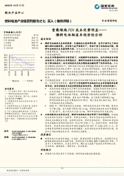 燃料电池产业链系列报告之七：重载领域FCV成本优势明显-燃料电池物流车经济性分析