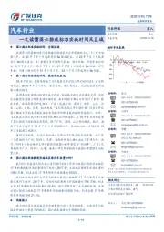 汽车行业跟踪分析:一文读懂国六排放标准实施时间及区域