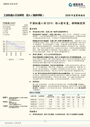 工业机器人行业研究：中国机器人的2019：经山重水复，待柳暗花明