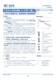 化工研究周报（1月第1期）：化工产品价格下行，陶瓷背板认可度逐渐提升