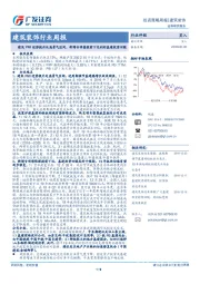 建筑装饰行业周报：建筑PMI逆势提升处高景气区间，新增专项债提前下达利好基建投资回暖