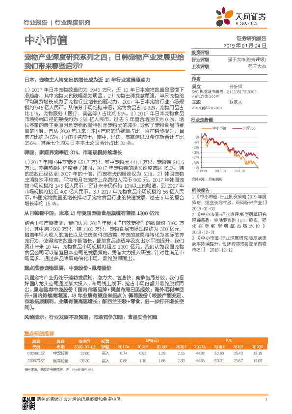 宠物产业深度研究系列之四：日韩宠物产业发展史给我们带来哪些启示？