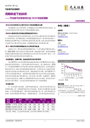 汽车和汽车零部件行业2019年投资策略：周期嵌套下的抉择