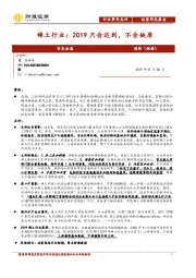 稀土行业：2019只会迟到，不会缺席