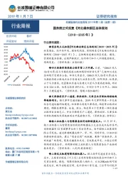 机械设备行业双周报2019年第1期（总第1期）：国务院正式批复《河北雄安新区总体规划（2018—2035年）》