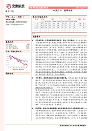 电子行业投资策略报告：布局成长，着眼未来
