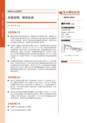 物联网行业专题研究：无线连接，感知未来