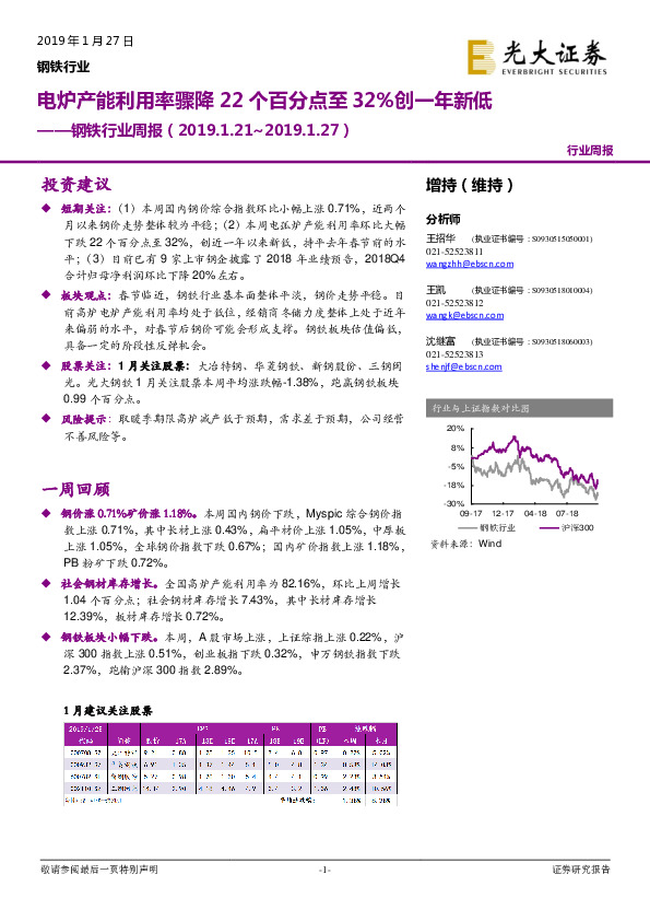 钢铁行业周报：电炉产能利用率骤降22个百分点至32%创一年新低