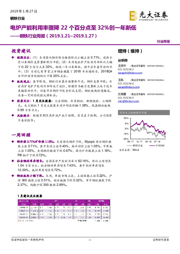 钢铁行业周报：电炉产能利用率骤降22个百分点至32%创一年新低