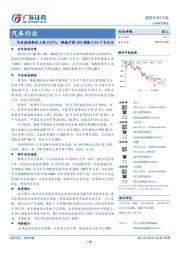 汽车行业：汽车板块整体上涨0.97%，跑赢沪深300指数0.46个百分点