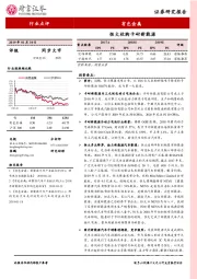 有色金属行业点评：恒大收购卡耐新能源