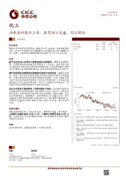 化工行业动态：分散染料报价上涨，推荐浙江龙盛、闰土股份