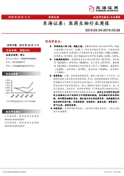 医药生物行业周报