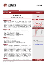 机械行业周报
