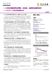 2019年1-2月社消零售数据点评:一-二月社消数据符合预期,化妆品、金银珠宝表现较好
