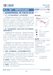 矿山、钢厂、钢贸商动态跟踪：高炉检修率降幅明显，钢厂亏损比例小幅下降