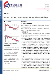 化工行业周报：恒力投产、MDI涨价、环保安全催化，推荐优质周期龙头及染料板块