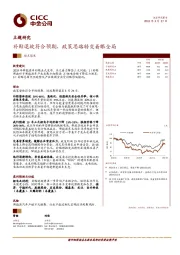 电气设备：主题研究-补贴退坡符合预期，政策思路转变着眼全局