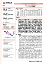 钢铁行业月度跟踪报告：关注供给边际增量