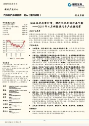 汽车和零部件-2019年4月新能源汽车产业链观察：钴板块迎抢装行情，燃料电池利润改善可期