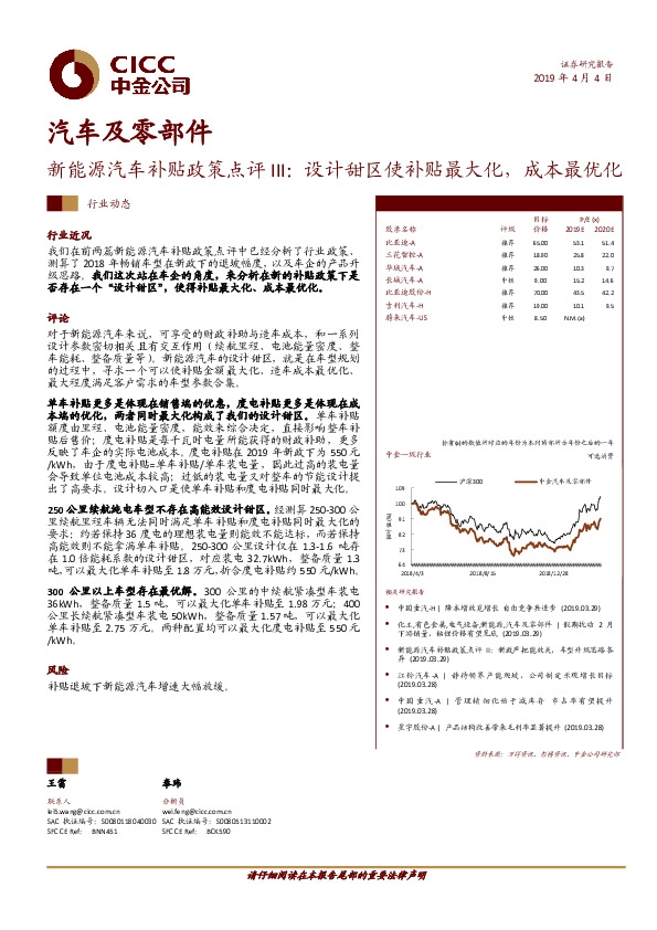 新能源汽车补贴政策点评III：设计甜区使补贴最大化，成本最优化