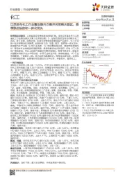 化工行业研究周报：江苏发布化工行业整治提升方案并关闭响水园区，推荐涨价标的和一体化龙头