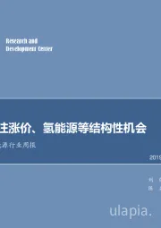 电气设备及新能源行业周报：调整期关注涨价、氢能源等结构性机会