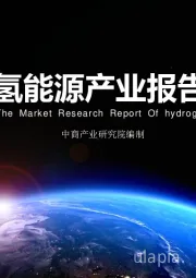 氢能源产业报告