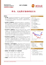 全球科技行业专题报告：华为：无边界扩张的科技巨头