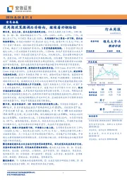 有色金属行业周报：逆周期政策微调而非转向，继续看好铜钴铝