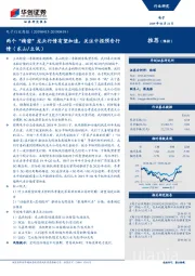 电子行业周报：两个“精密”龙头行情有望加速，关注中报预告行情（东山/立讯）