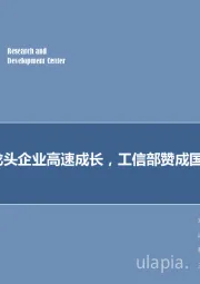 计算机行业周报：云服务龙头企业高速成长，工信部赞成国内外企业合作