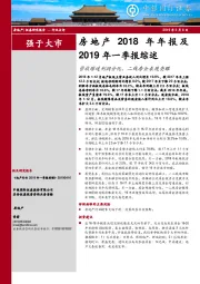 房地产2018年年报及2019年一季报综述：营收增速利润分化，二线房企表现亮眼